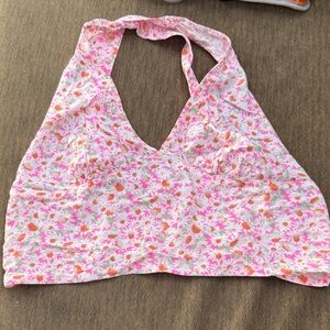 Floral Halter Top